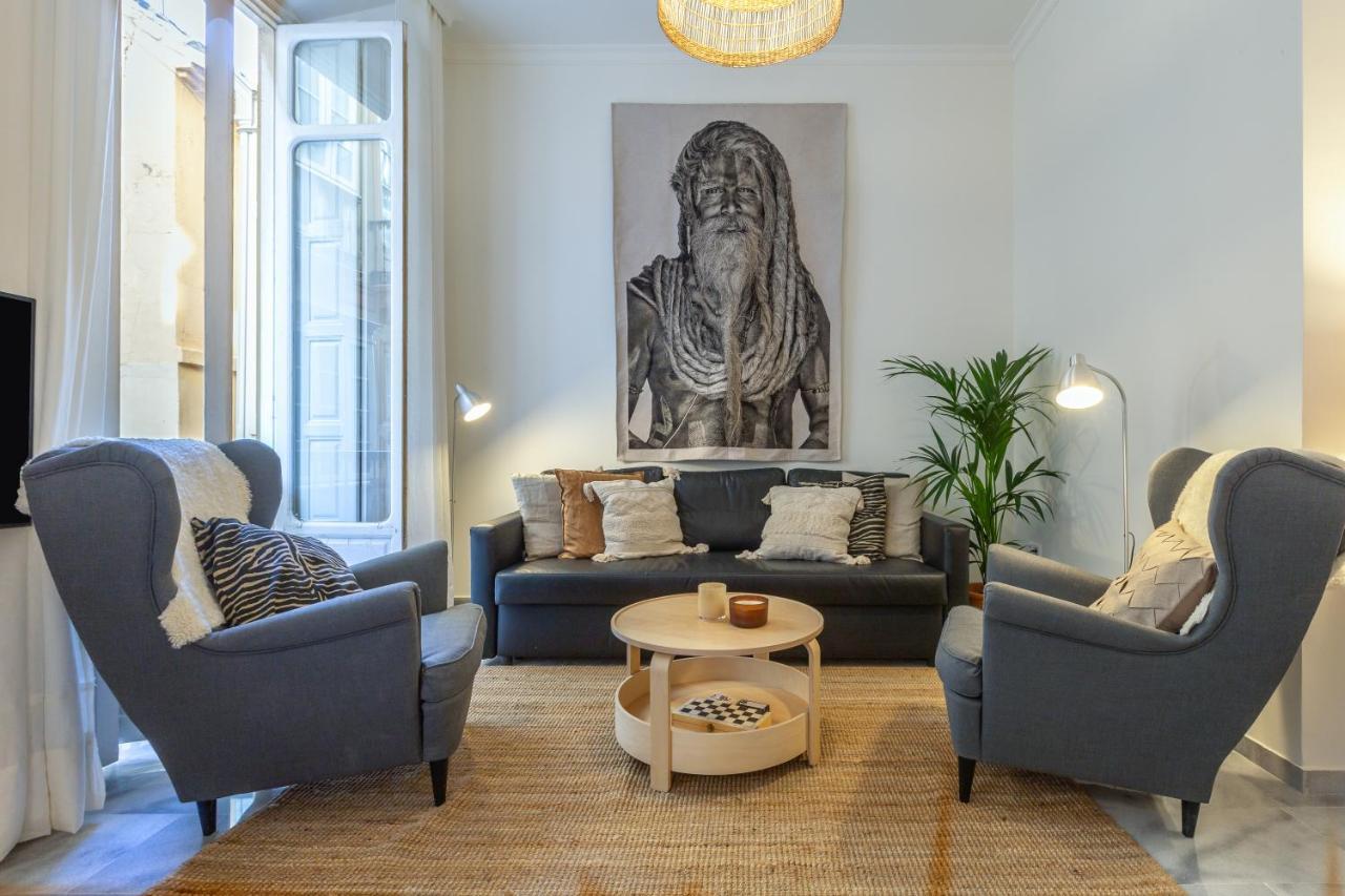Puerta De Larios: Central Three-Bedroom Apartment With Balconies And Patio Malaga Ngoại thất bức ảnh