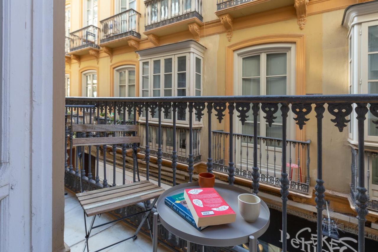 Puerta De Larios: Central Three-Bedroom Apartment With Balconies And Patio Malaga Ngoại thất bức ảnh